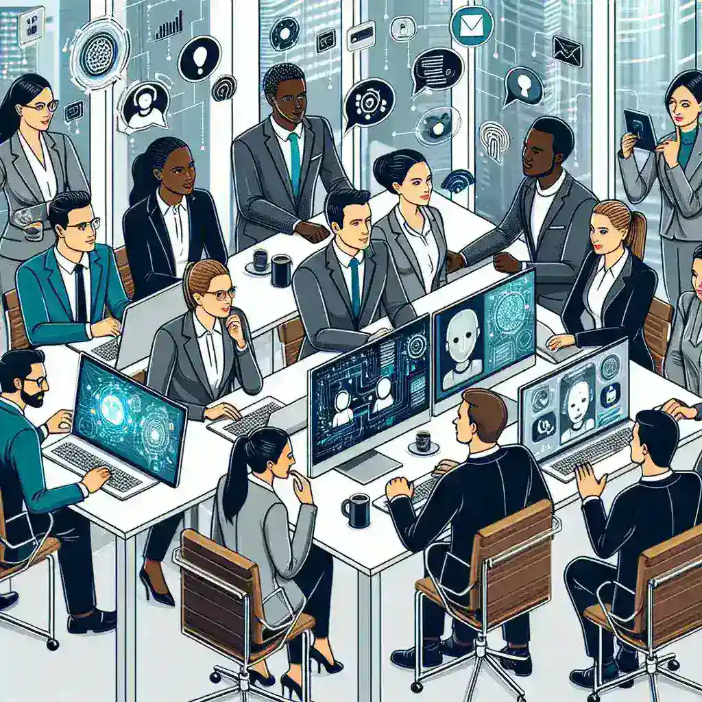 Inteligencia Artificial para Mejorar la Comunicación Entre Equipos: Transformando la Colaboración Empresarial